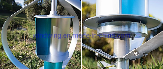 Less 25dB Vertical Axis Wind Mill with 600W Maglev Generator (Wwind turbine 200-10kw)