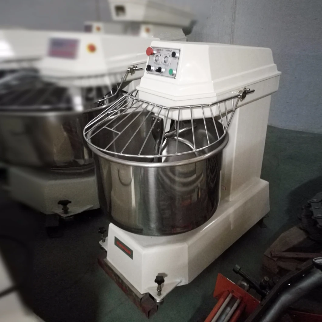 100kg Dough Mixer Spiral Mixer Two Bag Mixer 4 Bag Mixer Food Mixer Industrial Dough Mixer Suitable for Bread Food Mixer