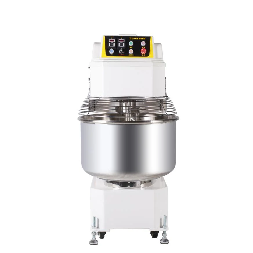 Industrial Commercial Heavy Duty 130L Bread Flour Mixer Machine 50kg 100kg Spiral Dough Mixer